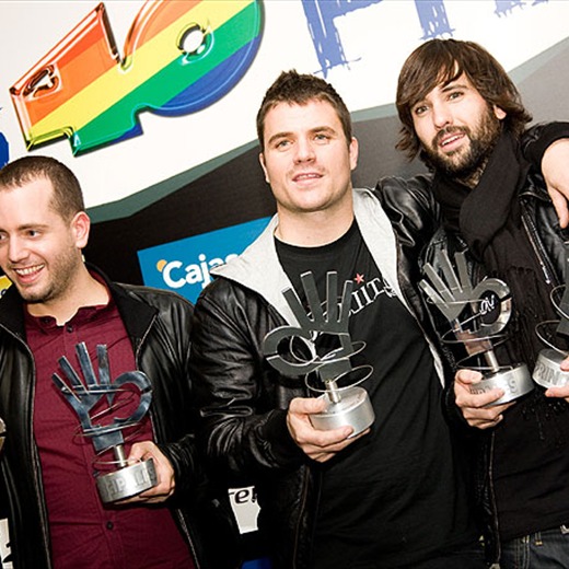 El Canto del Loco bate récords y arrasa con 5 Premios 40 Principales