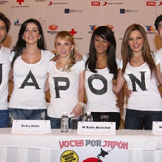 37 exponentes de la música apoyan a Japón