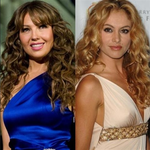 Buscan reunir a Thalía con Paulina Rubio