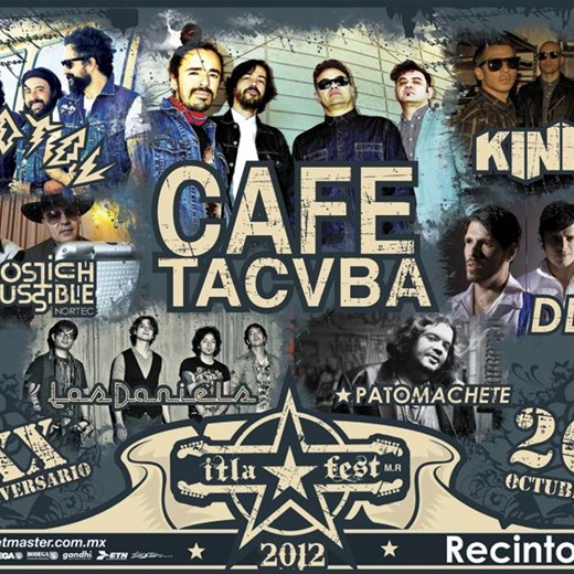 Café Tacvba y Molotov juntos en festival