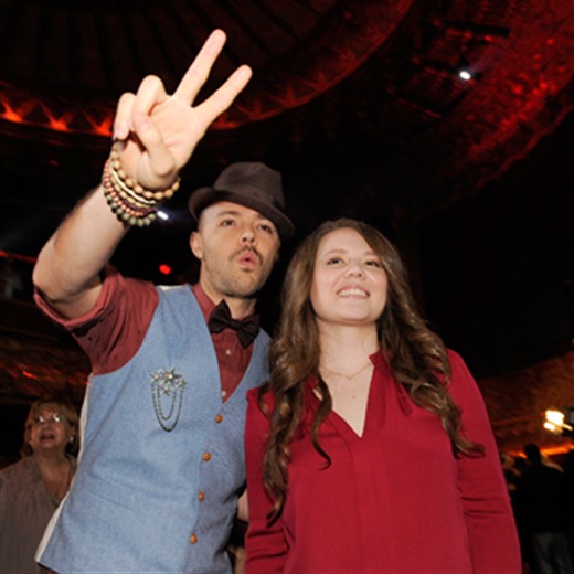 El concierto de Jesse & Joy todo un éxito