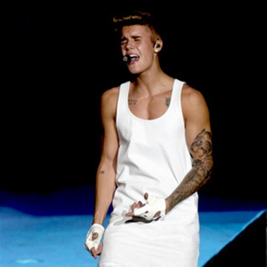 Bieber también deja su huella en Australia
