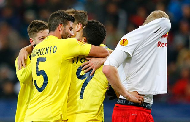 Villarreal clasifica a octavos de final de la Europa League tras eliminar al Salzburgo 3- 1 Villarreal clasifica a octavos de final de la Europa League tras eliminar al Salzburgo 3- 1