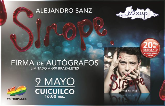 Firma de autógrafos con Alejandro Sanz Firma de autógrafos con Alejandro Sanz