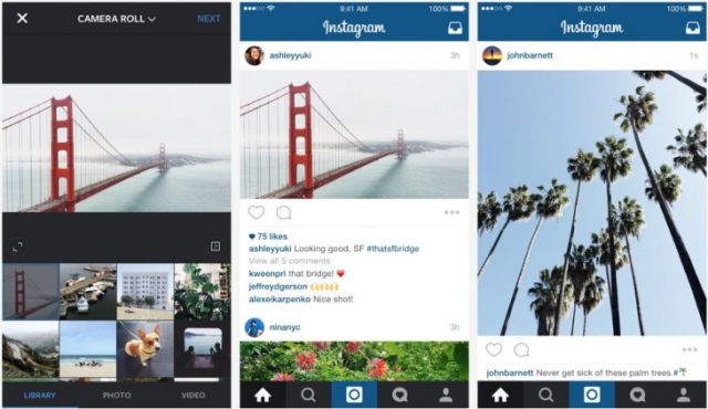 Instagram ya permite fotos no cuadradas Instagram ya permite fotos no cuadradas