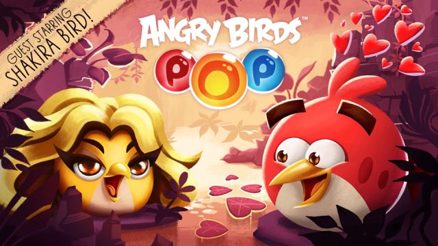 Shakira se une a la fiebre de ‘Angry Birds’ Shakira se une a la fiebre de ‘Angry Birds’