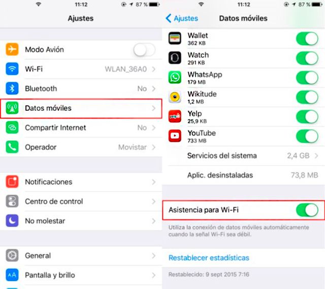 Desactiva la opción que devora los datos de los iPhone Desactiva la opción que devora los datos de los iPhone