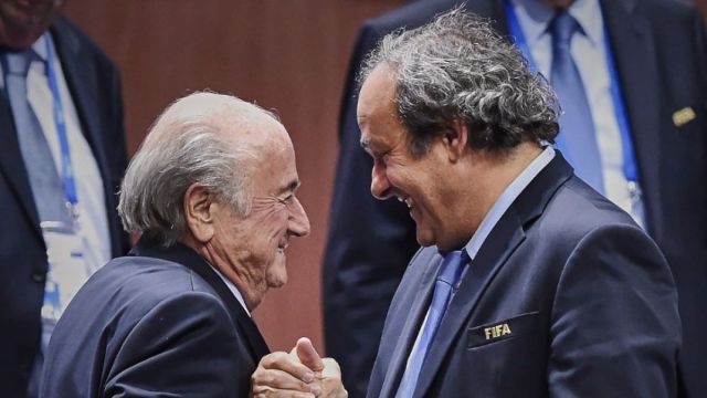 Platini suspendido por la FIFA Platini suspendido por la FIFA