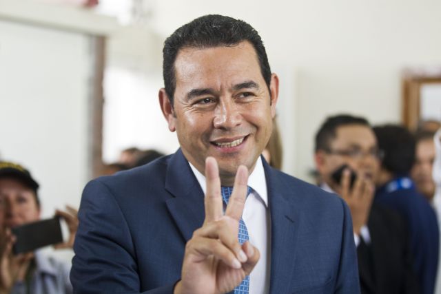 El nuevo presidente de Guatemala es un comediante El nuevo presidente de Guatemala es un comediante