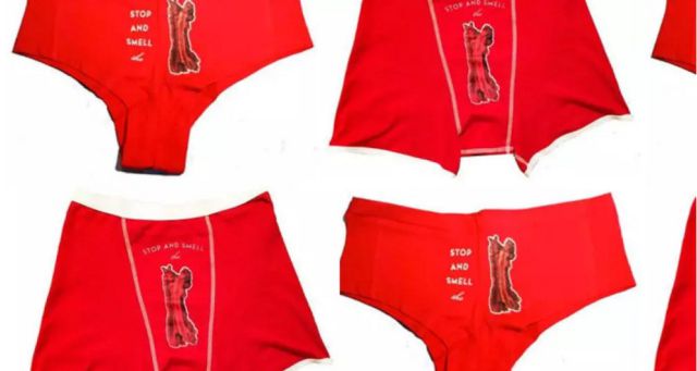 ¡Ropa con olor a tocino!