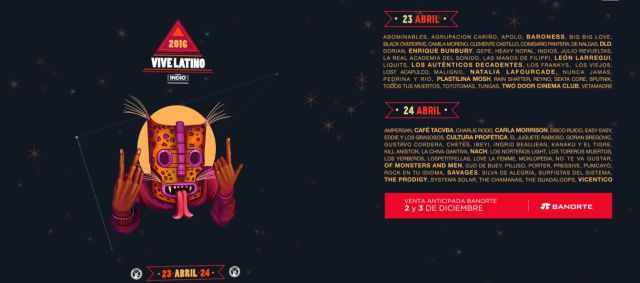 Vive Latino 2016 Vive Latino 2016