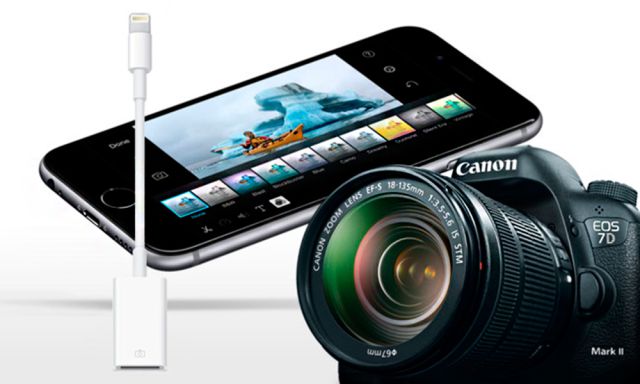 iOS 9.2 permite importar fotografías al iPhone desde cámaras externas iOS 9.2 permite importar fotografías al iPhone desde cámaras externas