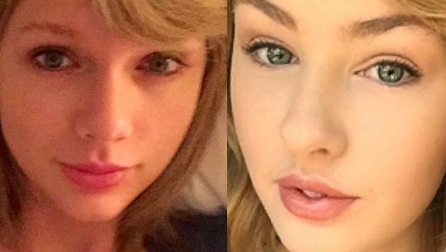 Taylor Swift conoce a su doble australiana Olivia Sturgess de 19 años Taylor Swift conoce a su doble australiana Olivia Sturgess de 19 años