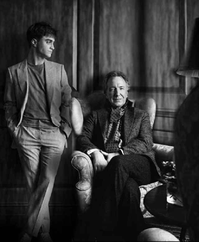 Daniel Radcliffe escribe en homenaje a Alan Rickman Daniel Radcliffe escribe en homenaje a Alan Rickman