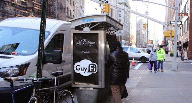 Abren cabina para autocomplacerse en Nueva York Abren cabina para autocomplacerse en Nueva York