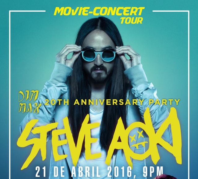 Steve Aoki listo para la CDMX