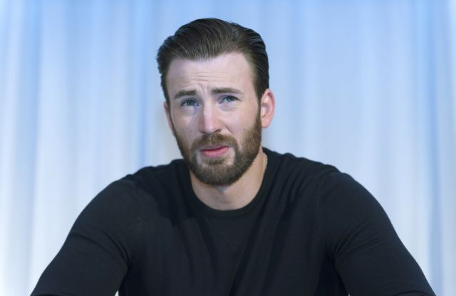 Chris Evans no pudo evitarlo Chris Evans no pudo evitarlo
