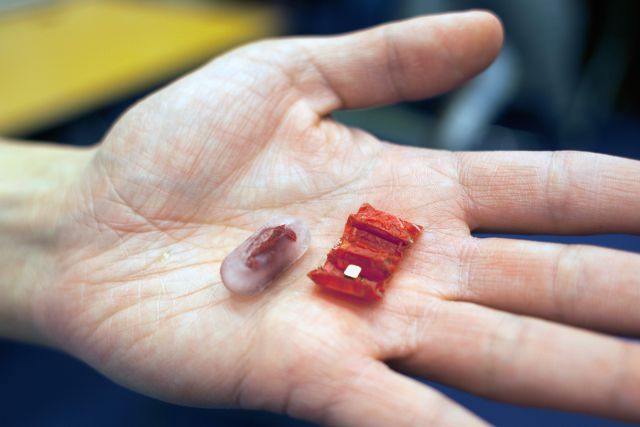 Crean un robot ingerible