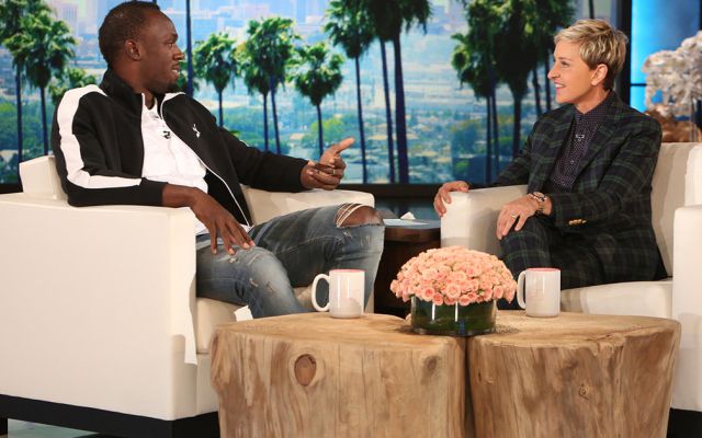 Ellen Degeneres subió una foto de Usain Bolt y ahora la llaman racista