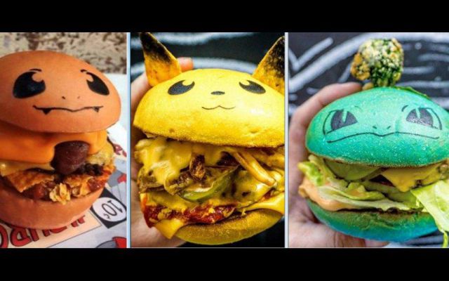 Crean hamburguesas basadas en el juego Pokémon Go Crean hamburguesas basadas en el juego Pokémon Go