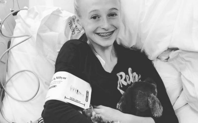 Esta joven enferma recibió la mejor noticia de su vida