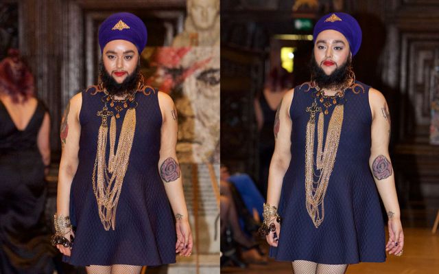 Esta modelo rompió los estereotipos al posar así en una pasarela
