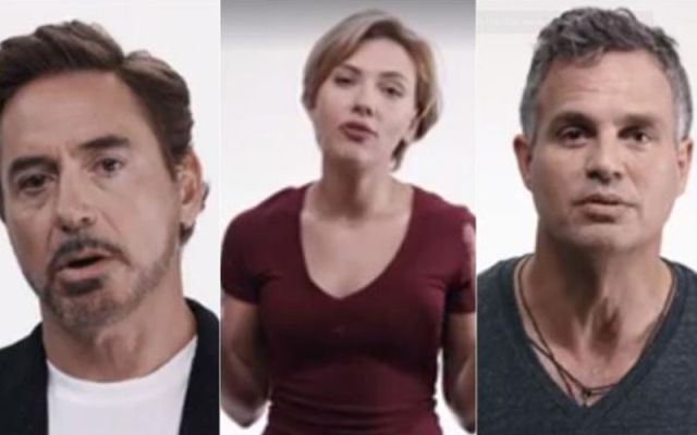 Los Avengers nos quieren salvar de Donald Trump con este video