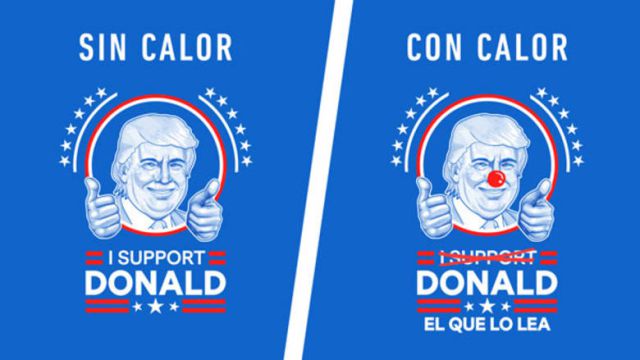 Mexicanos tienden una trampa a seguidores de Trump