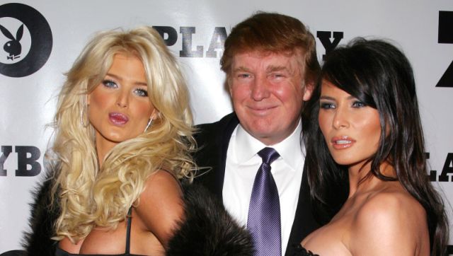 Polémico videos de Donald Trump con modelos de Playboy