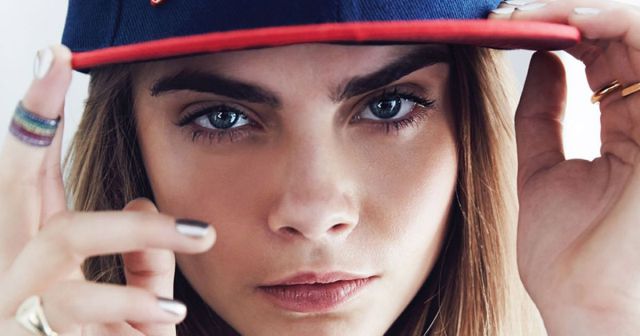 La doble de Cara Delevingne