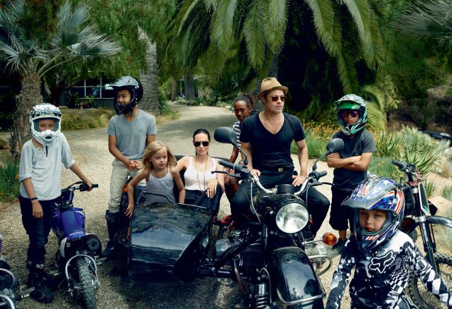 Familia Jolie Pitt en 2015 Familia Jolie Pitt en 2015