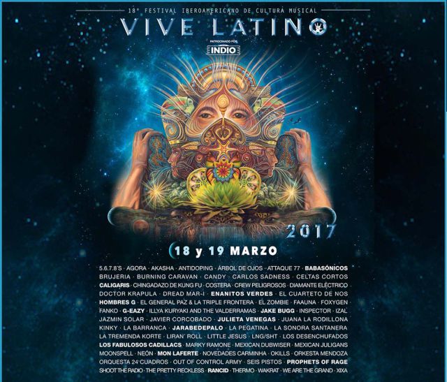 No te pierdas el Vive Latino 2017 No te pierdas el Vive Latino 2017