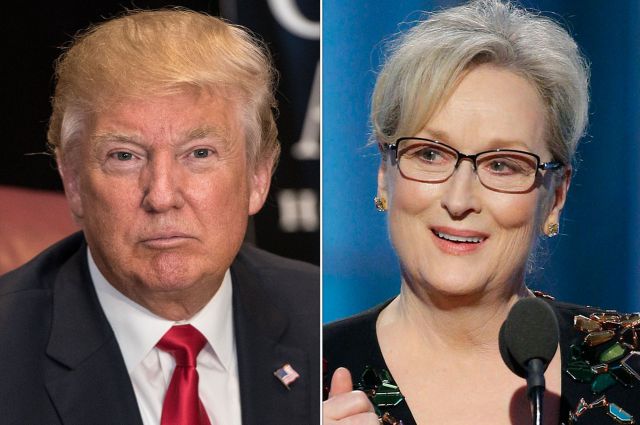 Meryl Streep critica a Donald Trump y así responde él