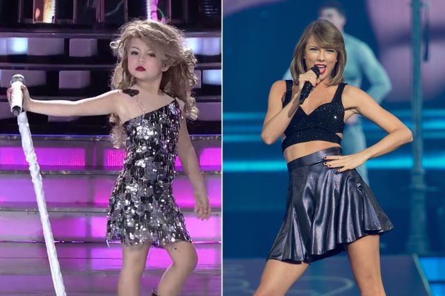Niña imita a Taylor Swift y es fuertemente criticada