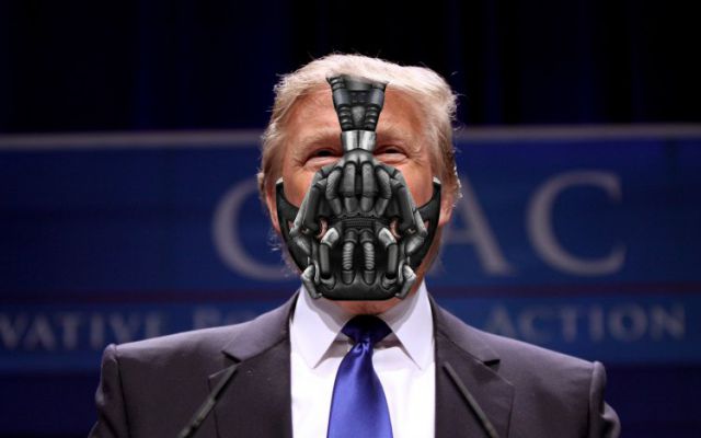 Donald Trump le copia a Bane en discurso