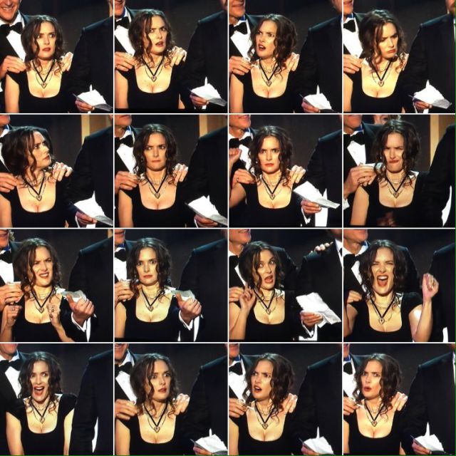 ¿Por qué las caras de Winona Ryder?