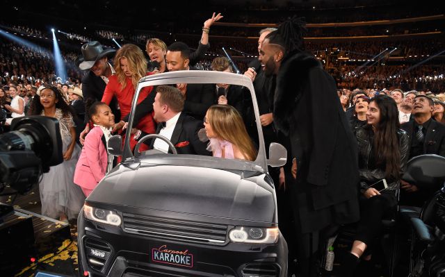 El Carpool Karaoke más grande de la historia pasó en los Grammys