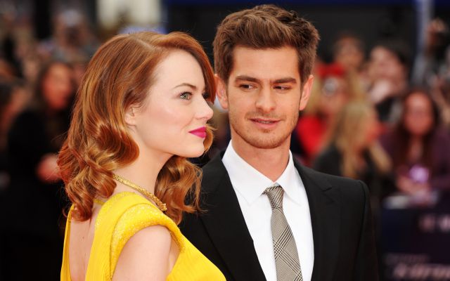 La reacción de Andrew Garfield al ganar Emma Stone