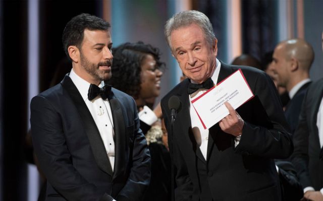 ¿Quiénes son los responsables del error en la premiación a Mejor Película?