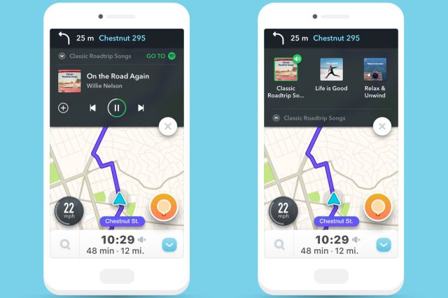 Spotify y Waze se fusionan en nueva actualización Spotify y Waze se fusionan en nueva actualización