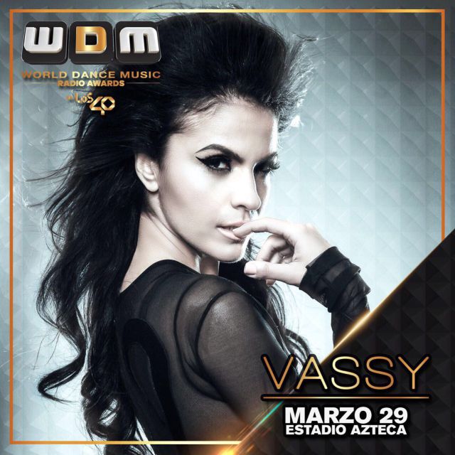 Vassy, la nueva confirmada en los World Dance Music Radio Awards Vassy, la nueva confirmada en los World Dance Music Radio Awards