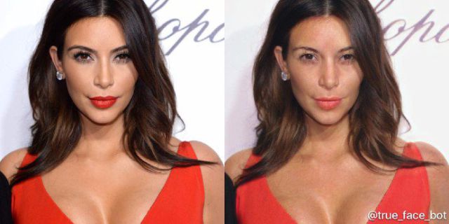App que revela cómo se ven las celebridades con y sin maquillaje App que revela cómo se ven las celebridades con y sin maquillaje