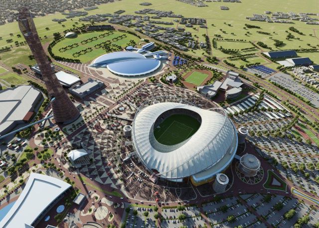 Listo primer estadio mundialista de 2022 Listo primer estadio mundialista de 2022