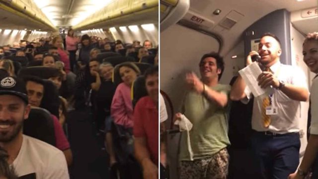 Sobrecargo canta “Despacito” a pasajeros para animarlos