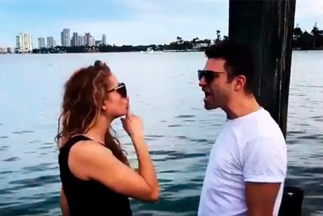 Paulina y Ari Borovy publicaron dos videos donde dejan ver que Rubio estará en la gira en Mérida