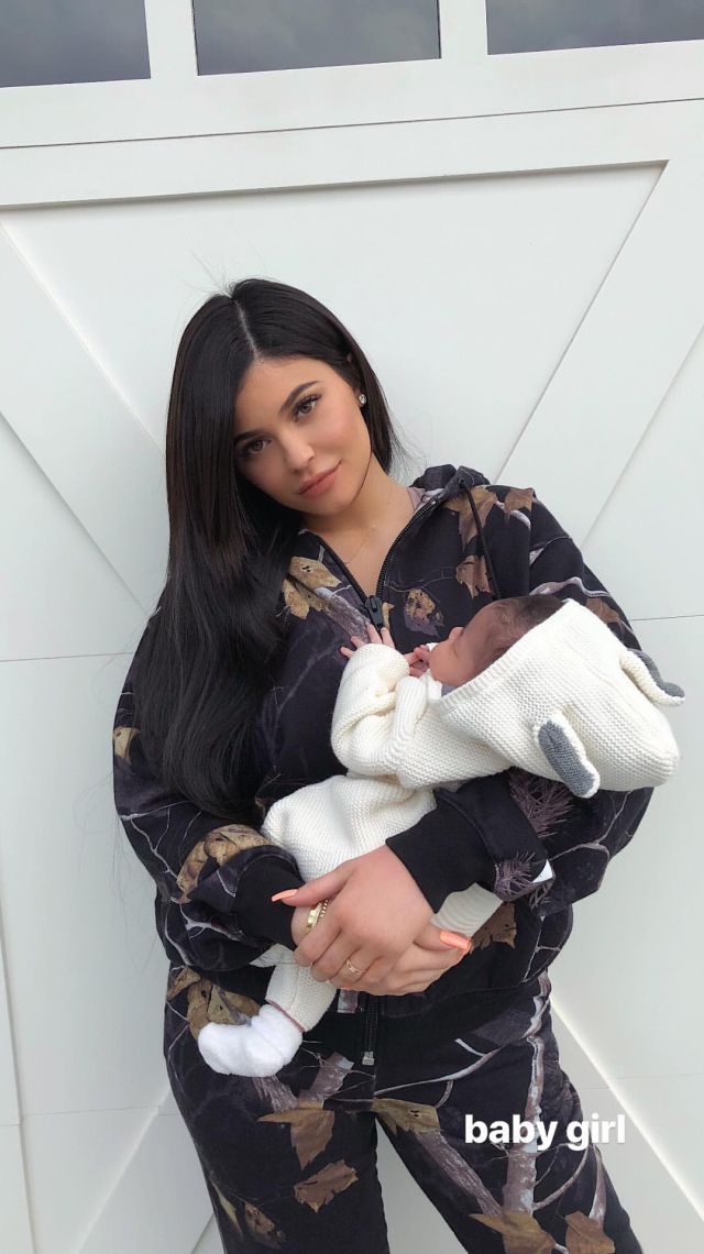 Kylie Jenner y su bebé Stormi Kylie Jenner y su bebé Stormi