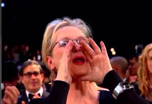 El meme de Meryl Streep en los Oscars fue superado por ella misma