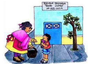 Abuelita va por nieto al kínder y se lleva al niño equivocado