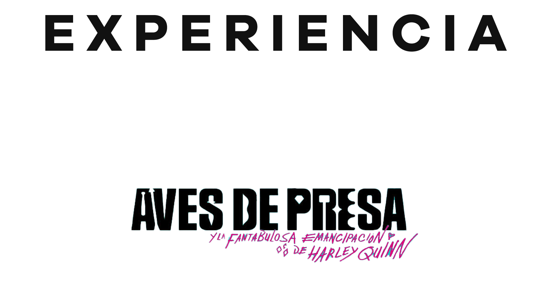 experiencia de película 