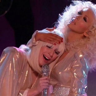 Lady Gaga y Christina Aguilera a dueto